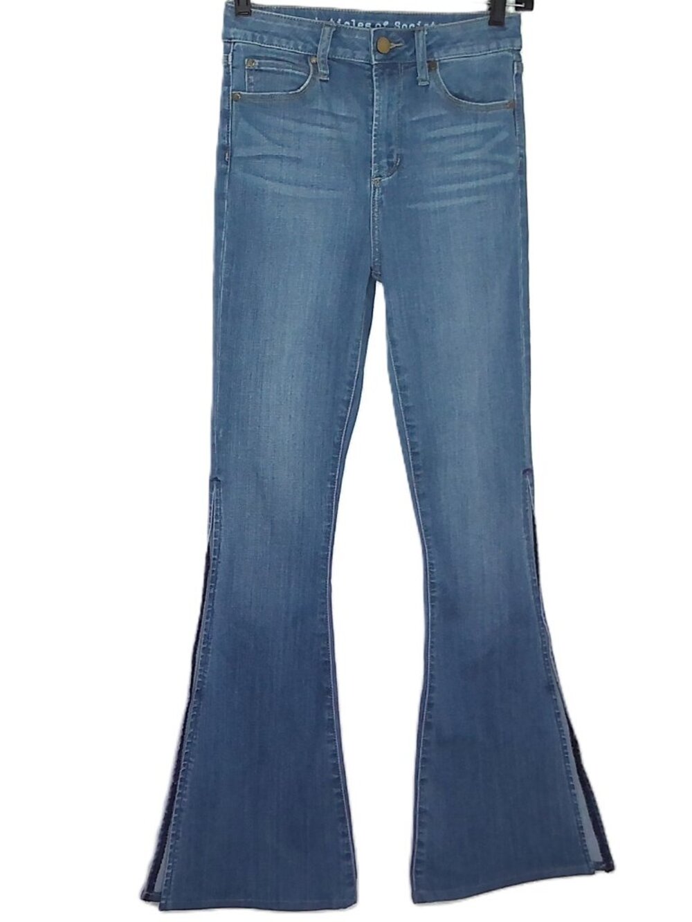 Articles of Society Jeans Bridgette Taylor Split Flare Festival Medium Wash 24